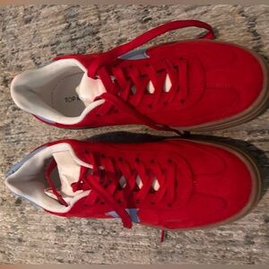 Top Mosa Red Sneakers